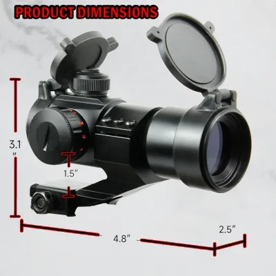 Metal Red Green Reflex Dot Optic for Outdoor Use