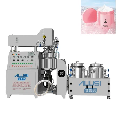 Food Grade Stainless Steel Manufacturer Price Automatic Emulsion Cream Chemical Machinery Vacuum Emulsification Equipment