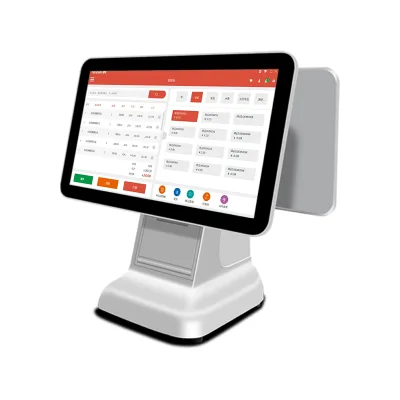 Win/Android Cash Register POS Machine System Pos 15.6inch Cash Register Embedded Printer