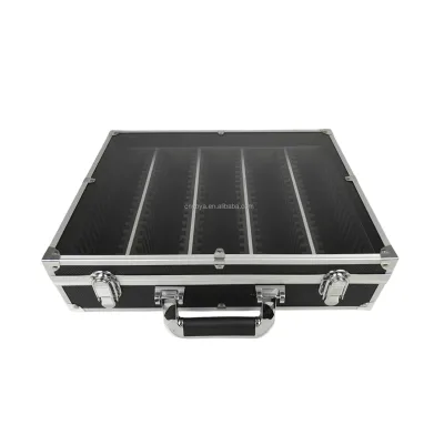 Clear Top 100-Graded Coin Slab Case and Portable Coin Storage Box for Collection Exhibition