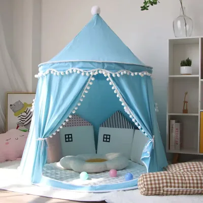 Wholesale Kids Tent Indoor Game Castle for Boys and Girls Temple Tent with Window for Kids to Play inside