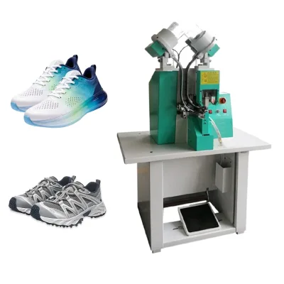 Automatic Punching and Eyeleting Machine High Speed Eyelet Riveter for Shoe Leather Clothing Paper Bag Processing
