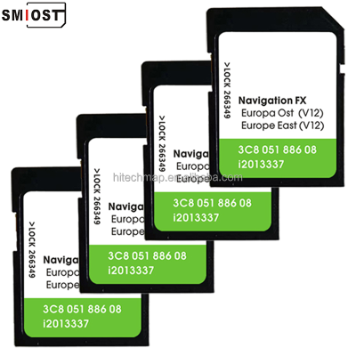 Fx East V12 310 Card Mapa for Vw Rns Europe Full Navigation Maps
