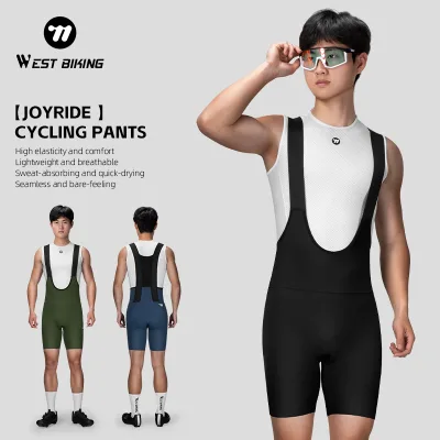 WEST BIKING High Elasticity Bicycle Cycling Short Pants Men Women Lightweight Bike Pants Breathable Cycling Short Pants
