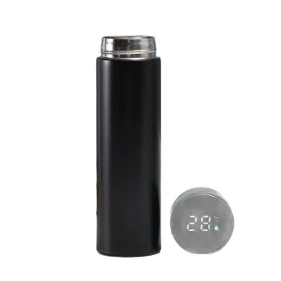 Smart Digital Temperature Display Insulated Cup 304 Stainless Steel Eco-Friendly Car Water Cup 6-12 Hours Thermal Insulation Tea