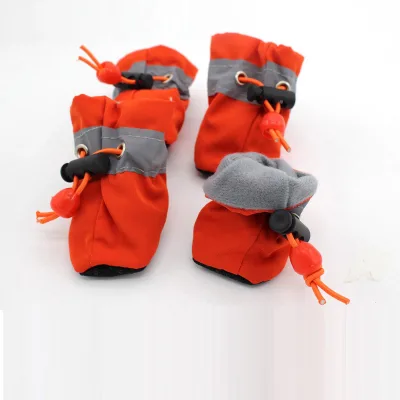 New Style Outdoor Fashion Breathable Double Straps Nonslip Bottom Waterproof Dog Shoes