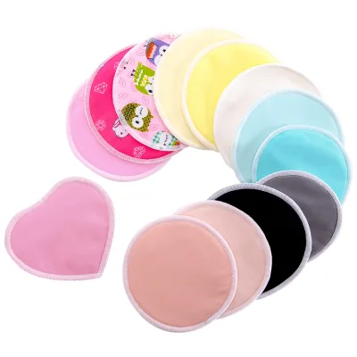 Factory Custom Hot Selling Adult Breast Bra Pad Washable Recycle Breast Pads Super Absorbent Nursing Pads