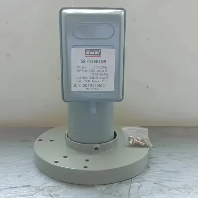 3.7-4.2GHz 5G Filter LNBF Low Noise & High Isolation Against 5G Disturbance