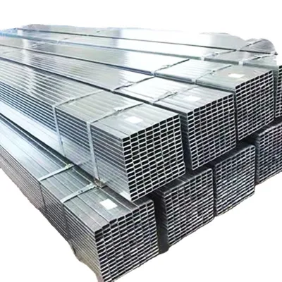 Hot Dipped Galvanized Steel Pipe Zinc Coating Anti-Rust Surface Customizable Welding Cutting Bending for Square Rectangular