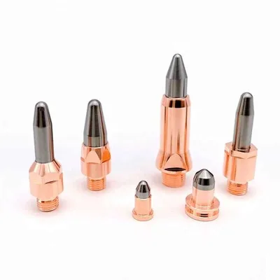 Tungsten Copper Spray Electrode and Nozzles Plasma Welding Tips Back-Casting Customizable