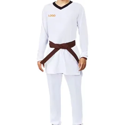 High Quality Customized Color Kids Taekwondo WTF Uniform Custom Logo Ultralight Durable Breathable Comfortable Unisex OEM