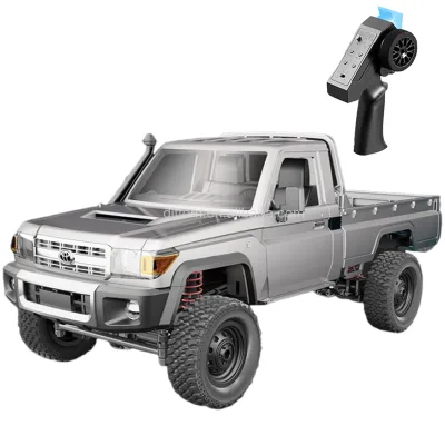 MN-82 PRO 1/12 Scale RC Crawler Car 2.4G 4WD Controllable Headlights Upgraded Version RC Off-Road Crawler Car for Children