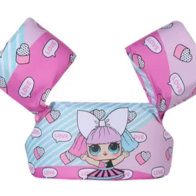 Cartoon Design Water Swim Vest Life Jacket Toddler Swim Vest Arm Floats for 22-66 Pounds Boys & Girls