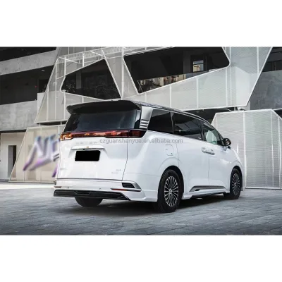 2024 Lorinser Style DENZA D9 Body Kit High Quality White Design Modification Set with Plastic Clips Includes All Items Car Parts