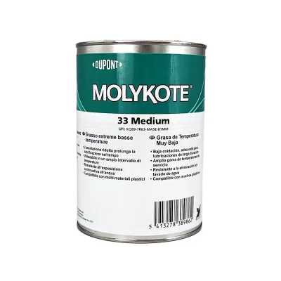 MOLYKOTE 33 medium ultra-low temperature silicone grease bearing grease 33M 1KG