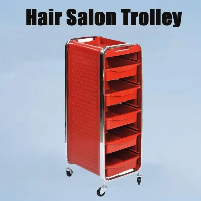 Wholesale Multi-Functional Trolleys for Beauty Hair Care Portable Perming Dyeing Tools Modern for Barber Shop Bathroom
