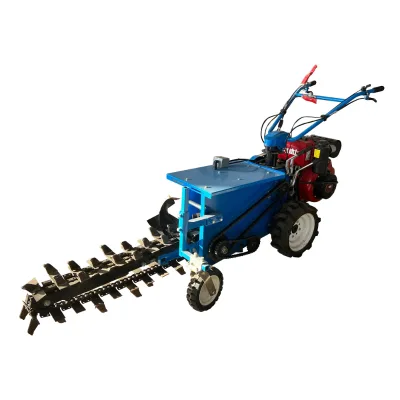 High Quality Chain Trencher Manufacturer Direct Sales Power Diesel Engine Farm Machine
