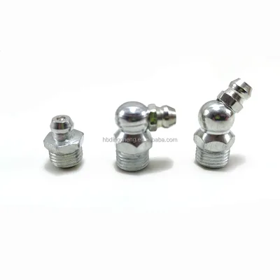 Universal Straight 45 90 Degree Grease Fitting Nipple for Trucks, Trailers & Industrial Use