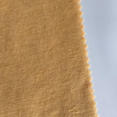 Moisture Absorption Light 150GSM Knit 85%Polyester 15%Linen Blend Yarn Dyed Stripe Single Jersey Fabric for T-shirt,Dress