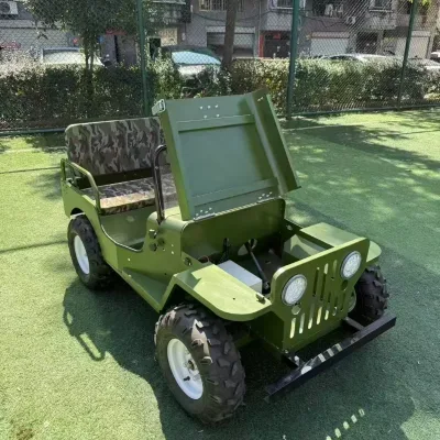 650W mini moke electric jeep kids electric jeep electric jeep for kids Shaft Drive Motor and Disc Brake for Outdoor Use