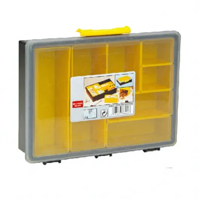 Thickened Multi-Grid Plastic Parts Organizer