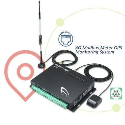 4G Modbus GPS Data Logger Vehicle GPS Tracker Motorcycle For Remote Monitoring System