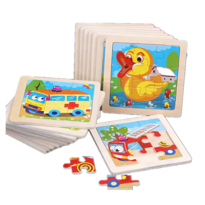Wooden Puzzle Jigsaw for Children Baby Educational Toy Puzzles for Kid