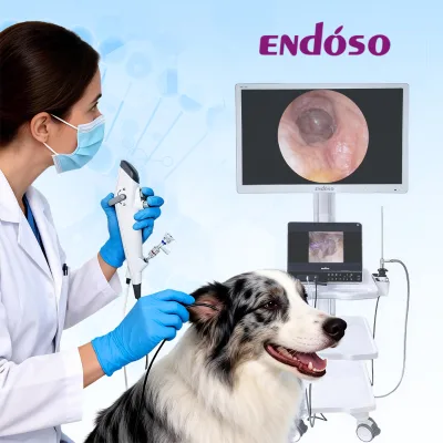 Veterinary ENT & Urinary Endoscope Fast Diagnosis Easy Operation for Dog and Cat