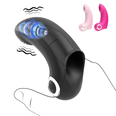 Mini Finger Vibrator Adult Sex Toy for Women Clitoral Stimulation Massager Female Masturbation