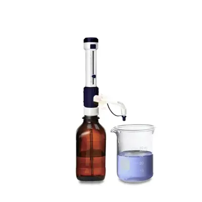 IKEME Adjustable Volume 0.5-5ml 1-10ml 2.5-25ml 5-50ml Digital Laboratory Bottle Top Liquid Dispensers Dispensador De Botellas