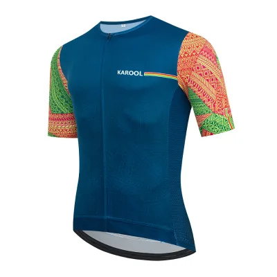 High Quality Cycling Clothing Jersey OEM New Design Men Bike Clothes Custom Pro Short Sleeve Bicycle Jersey