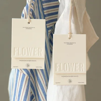 Customized logo Design for Clothing Tag, Card Paper Printing, Making General Clothing Labels, Custom Thick Trademarks