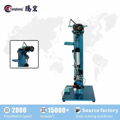 New Condition Belt Loop Locking Nailing Machines Stapling Core Motor Components Leather Belt Making Leather Measuring Machine