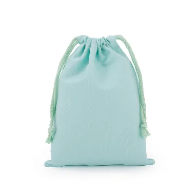 Multi Size Cotton Drawstring Bags Canvas Pouch 7x10cm 13x16cm 18x25cm 25x32cm Storage Organizer Wholesale