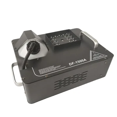 China Stage Light Factory Offer Good Quality Up-spray 1500w Led Fog Machine with 24*3w Leds