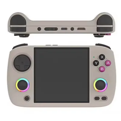 For RG CubeXX 3.95 Inch IPS 720p Linux 64-bit Handheld Video Game Console with RGB Joystick 3800mAh Battery