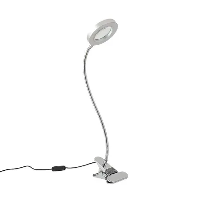 Simple Reading Writing Daylight Nordic Mini Desk Lamp Flexible Gooseneck Led Clamp Desk Lamp With Lens