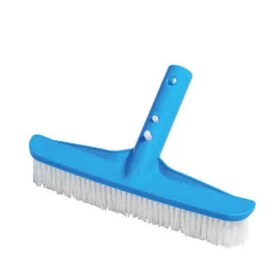 BONNY 13" Swimming Pool Cleaning Wall Brush With Aluminum Back Easily Sweep Algae Swimming Pool Brush Algi Side