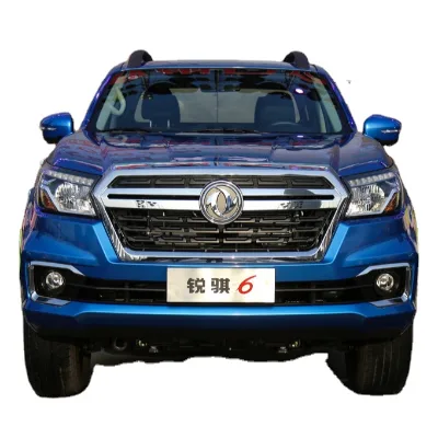 China Dongfeng Mini RICH 6 Gasoline Engine 2WD Pickup Truck with Double Cab
