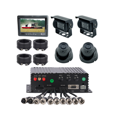 High Quality 4 channel 3g live video streaming mobile dvr