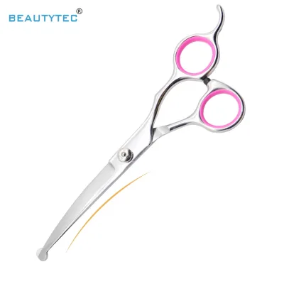Hot Pet Grooming Scissors Round Tip Safety Heavy Duty Stainless Steel Cat Dog Scissors Tfor Grooming Kit