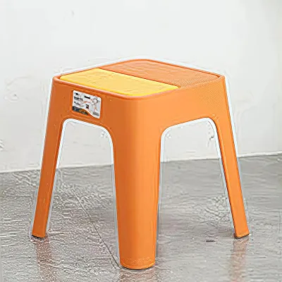 Wholesale Modern Antislip Plastic Chair Portable Small Seating Stool for Kids Use Plastic Stacking Stools for Bedroom Home Use