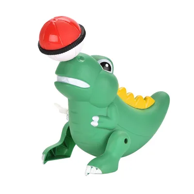 Little Dinosaur With Winding Acrobatics and Spinning Top Ball