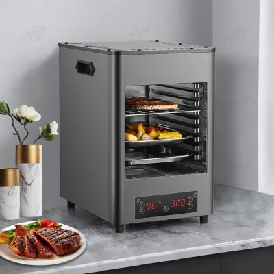 Kitchen Barbecue Steak Grill Oven Outdoor Camping Steak Grill Infrared Grill Tabletop BBQ