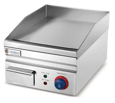 commercial table top electric stainless steel griddle