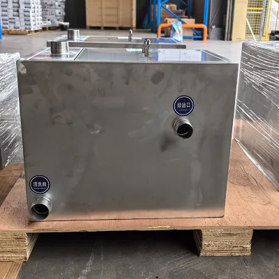 AOYUZOE Durable Stainless Steel Grease Trap for Commercial Use