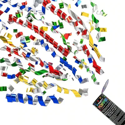 Biodegradable Confetti Cannon Multicolor Party Popper Shooters for Wedding, Birthday Celebration Christmas