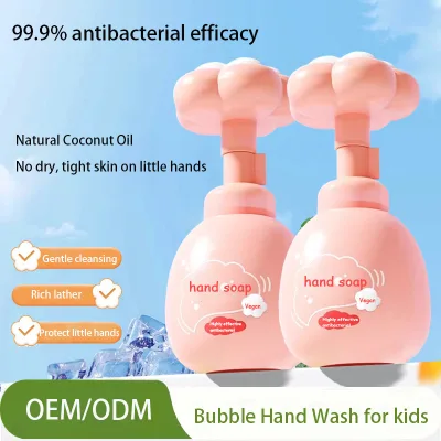OEM/ODM Custom Hand Cleaner Wash Moisturizing Alcohol- Free Skin Friendly Cat Paw Foam Foaming Cleanser Soap for Kids Supplier