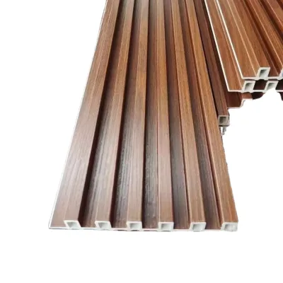 High Hardness Panel Excellent Deformation Resistance Wear-Scratch-Resistant Rich Color Shape Wood Decor Indoor WPC Grille Walls