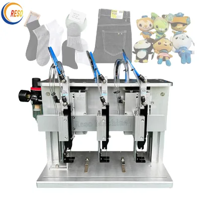 Bags Suitcases Toy hang Tag String Machine Portable Textile Sock Label Tagging Machine